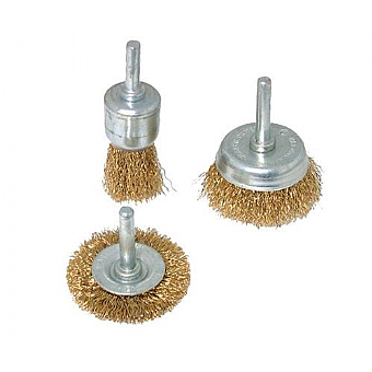 Wire Wheel & Cup Brush Set 3pce